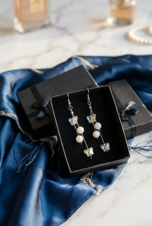 Silver hanging Earrings