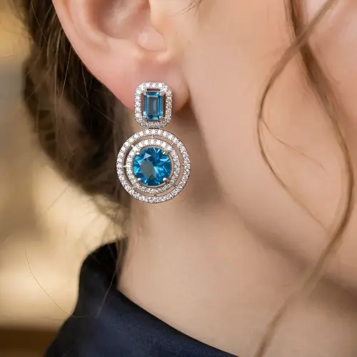 Celestial cascade Earrings