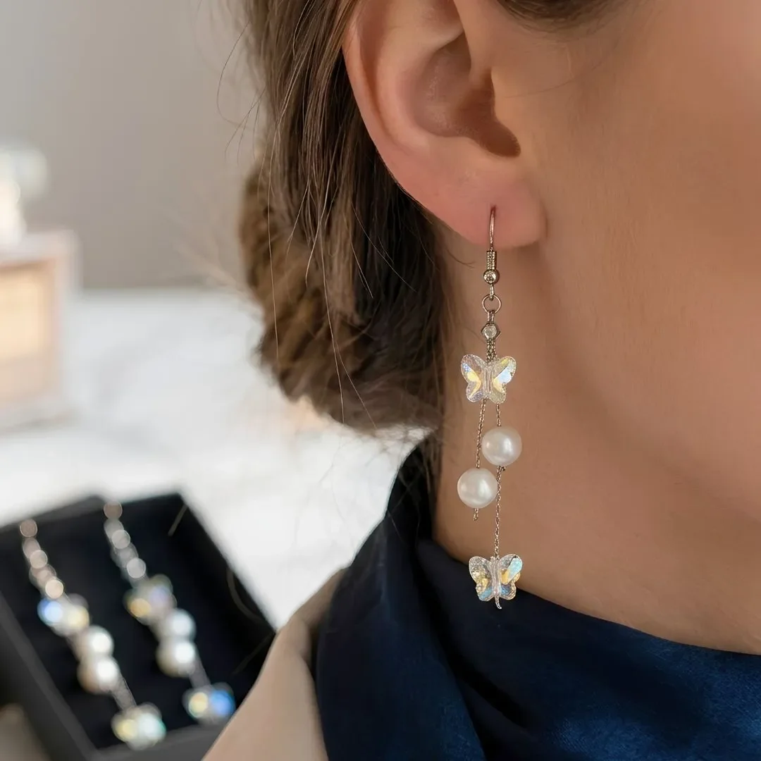 Silver hanging Earrings