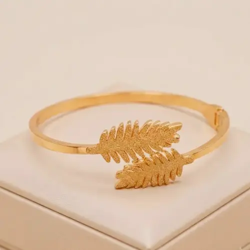 Gold Leaf Hand Cuf