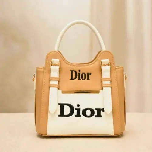 DOUBLE TONE CHIC  HANDBAG