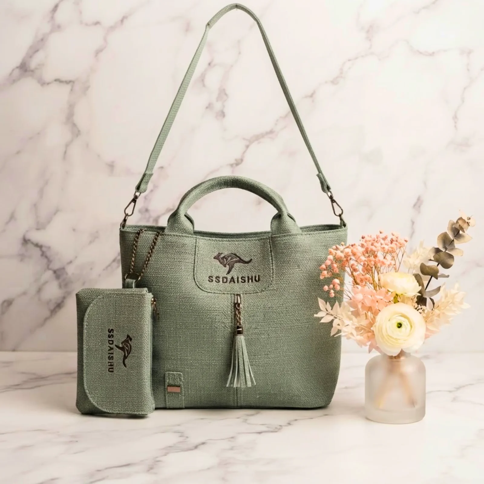 EMERALD GRACE TOTE BAG
